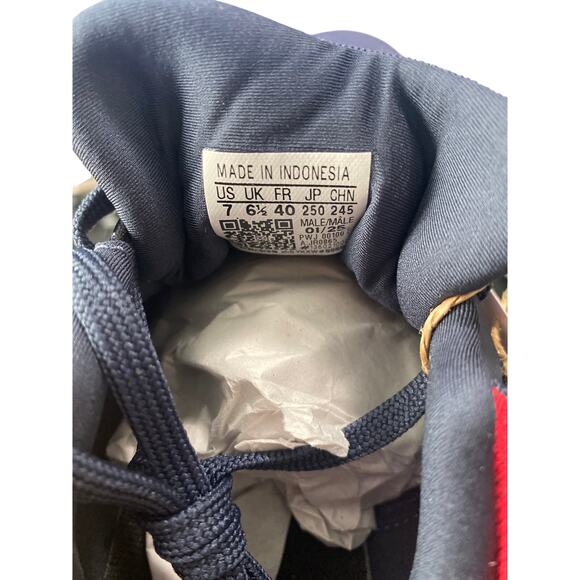 Adidas JogIt Shadow Men’s Running Shoe Navy Pure Ruby JR0865 Size 7 - Picture 7 of 8